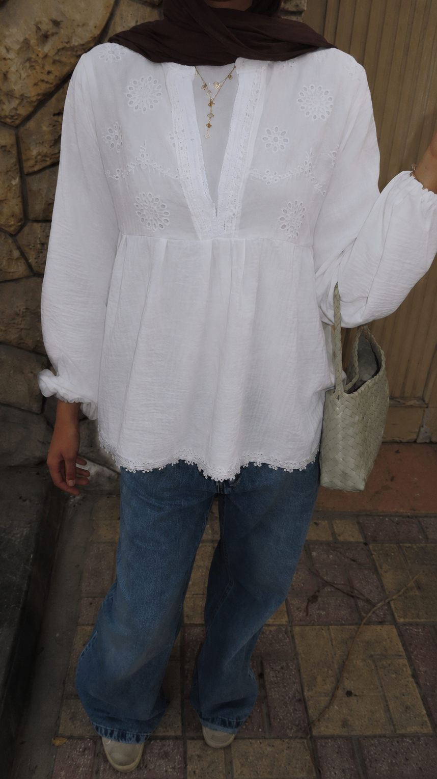 The”Cloud Nine” Blouse