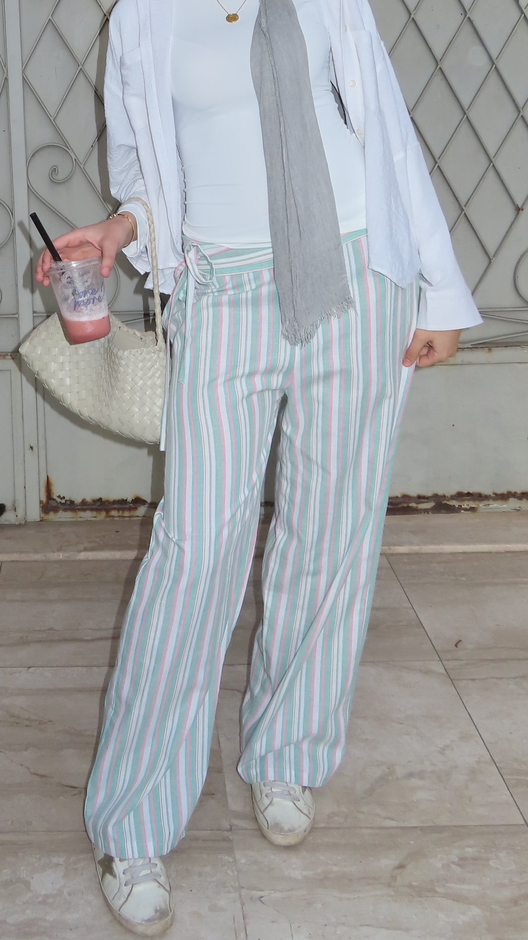 The“Strawberry Matcha”Pants🍓🍵