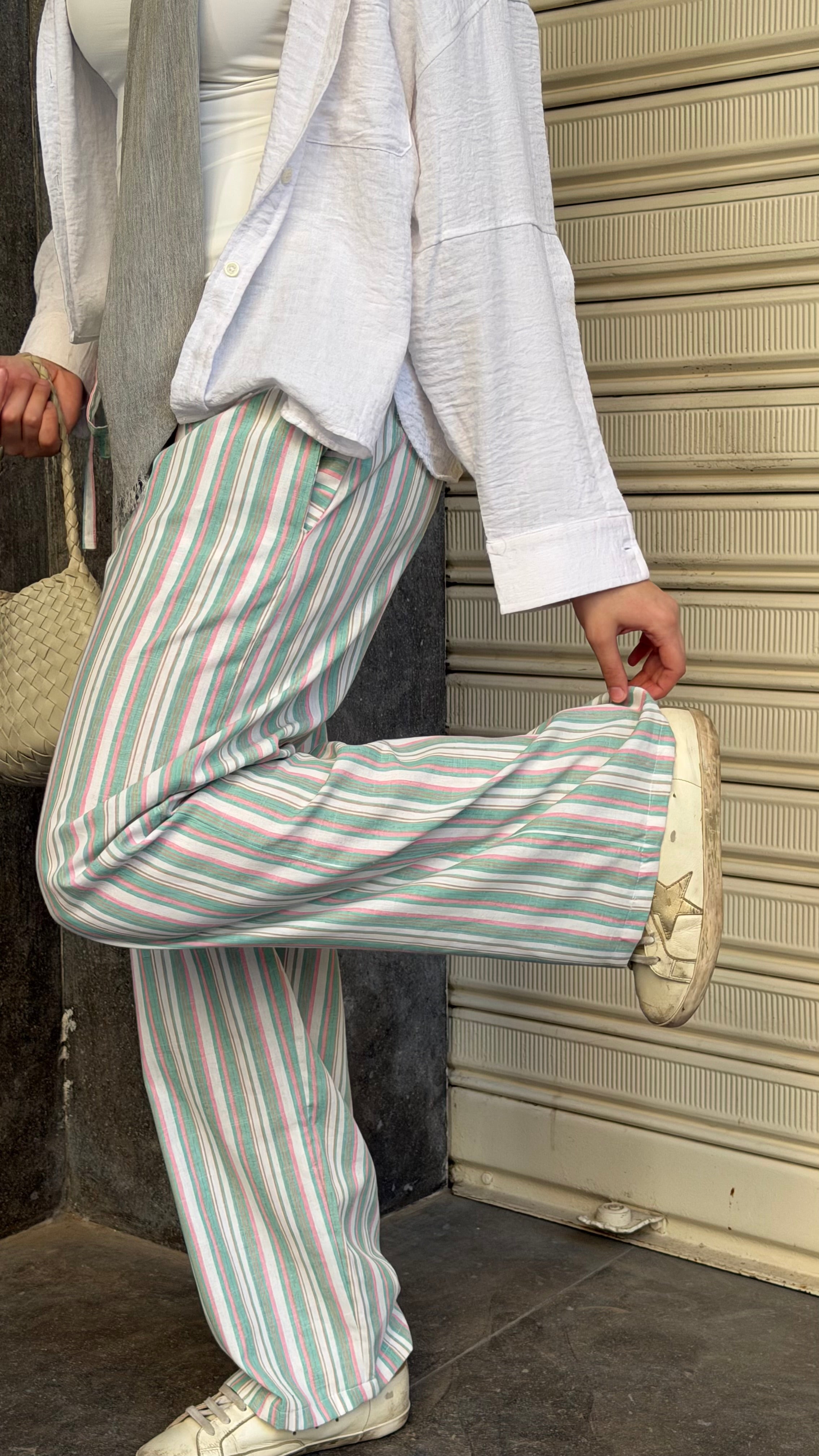 The“Strawberry Matcha”Pants🍓🍵