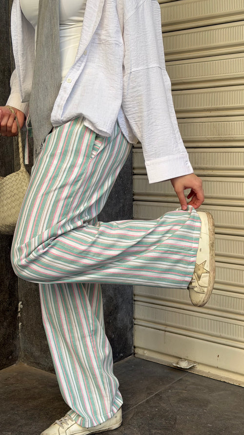 The“Strawberry Matcha”Pants🍓🍵